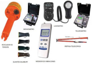 Medición y alquiler de equipos eléctricos y civiles